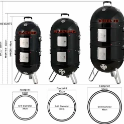 Sale Ranger Elite BBQ Smoker American Ingredients|Food Smokers