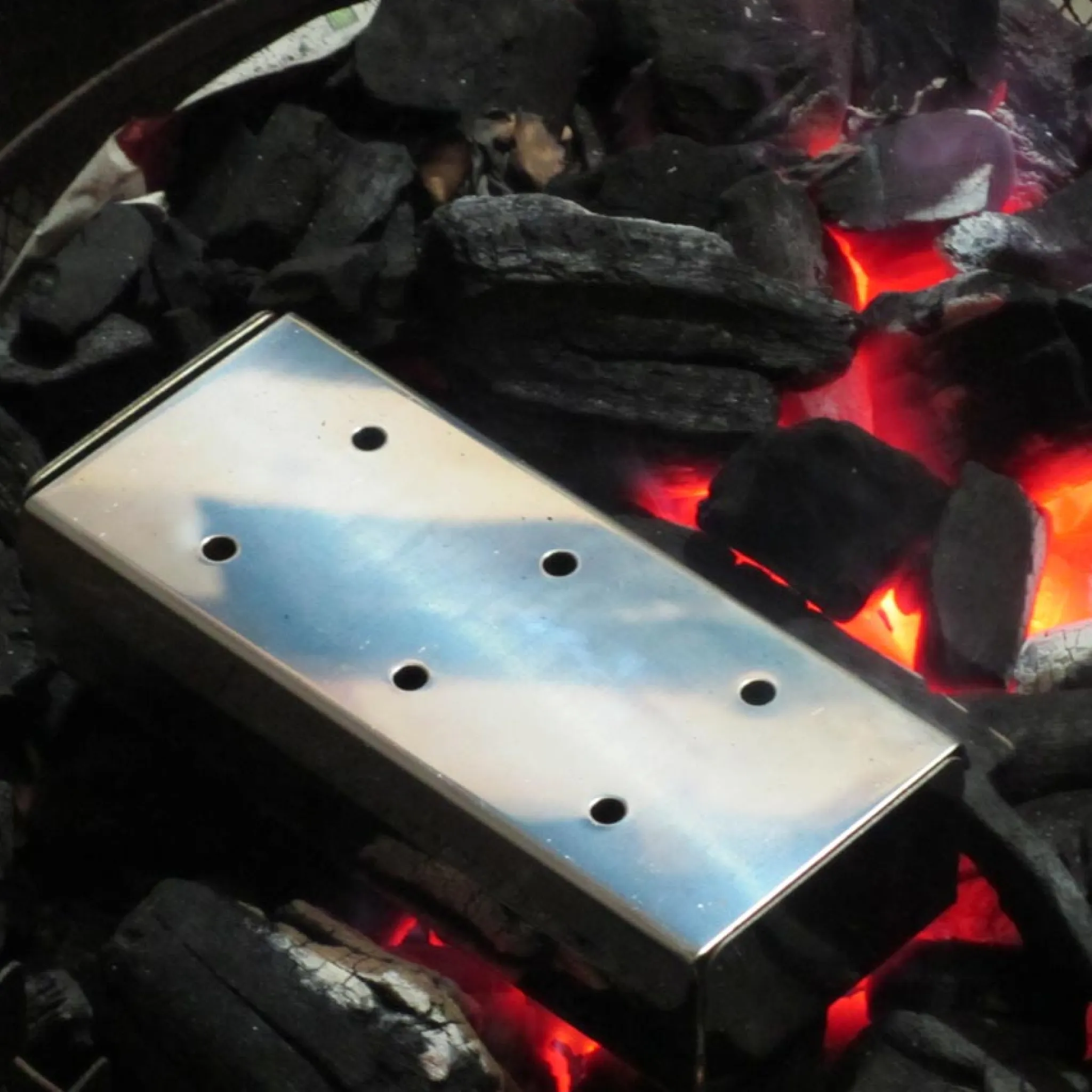 Hot Stainless Smoking Box Food Smokers|Bbq & Smoking