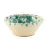 Clearance Puglia Aquamarine Splatter Bowl, 12cm Italian Ingredients|Crockery & Dinnerware