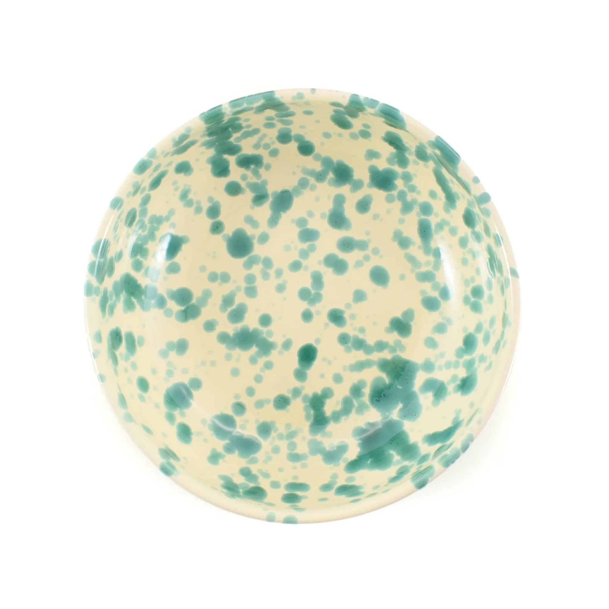 Discount Puglia Aquamarine Splatter Bowl, 19cm Italian Ingredients|Crockery & Dinnerware