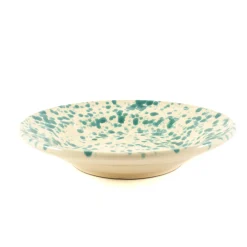 Online Puglia Aquamarine Splatter Pasta Bowl, 29cm Italian Ingredients|Crockery & Dinnerware