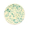 Hot Puglia Aquamarine Splatter Side Plate, 19cm Italian Ingredients|Plates