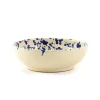 Outlet Puglia Blue Splatter Bowl, 19cm Italian Ingredients|Crockery & Dinnerware