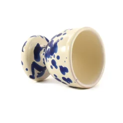 Best Puglia Blue Splatter Egg Cup Italian Ingredients|Crockery & Dinnerware