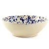 Discount Puglia Blue Splatter Large Salad Bowl, 28cm Italian Ingredients|Crockery & Dinnerware