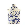 New Puglia Blue Splatter Storage Jar, 15cm Tableware Brands|Italian Ingredients