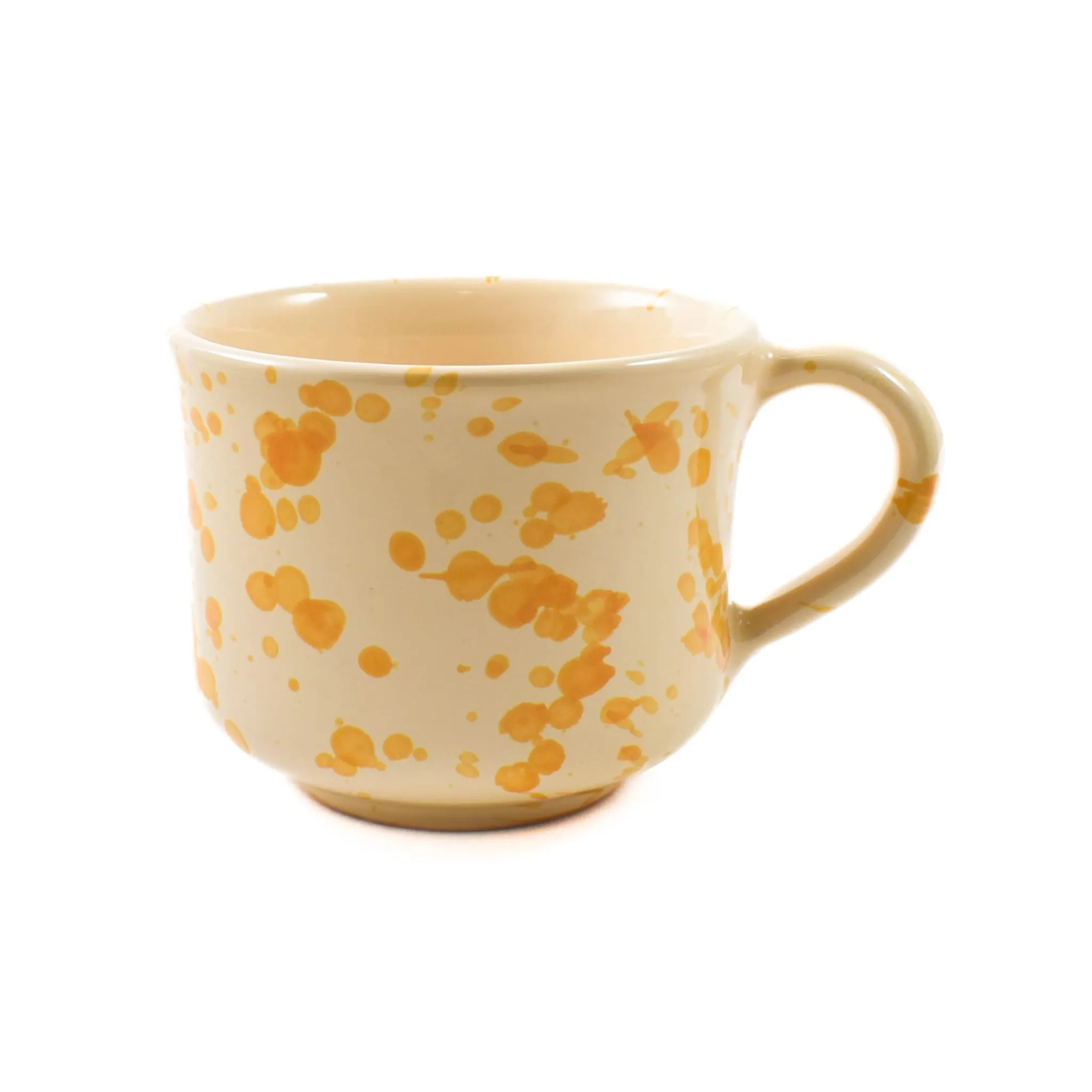 Sale Puglia Dark Yellow Splatter Mug Crockery & Dinnerware|Tableware Brands