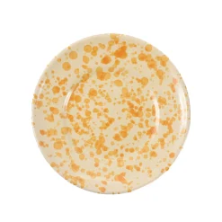 New Puglia Dark Yellow Splatter Side Plate, 19cm Tableware Brands|Italian Ingredients