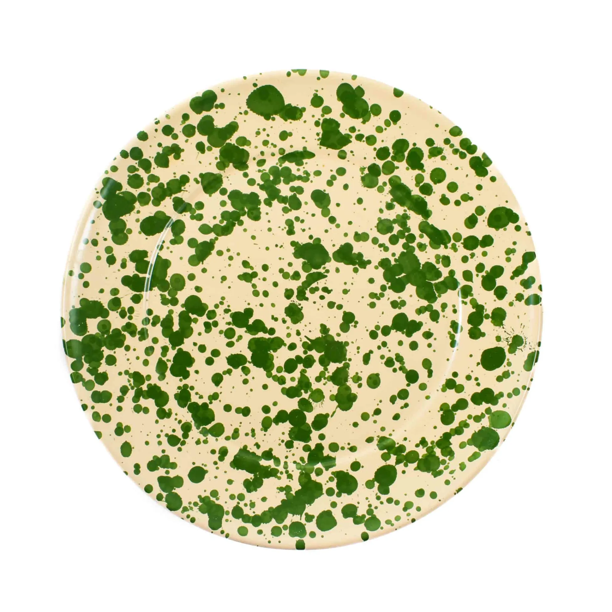 Puglia Green Splatter Dinner Plate, 27cm Tableware Brands|Plates
