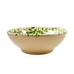 Best Puglia Green Splatter Large Salad Bowl, 28cm Tableware Brands|Crockery & Dinnerware