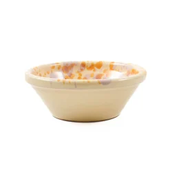 Hot Puglia Lilac and Yellow Splatter Bowl, 12cm Crockery & Dinnerware|Bowls