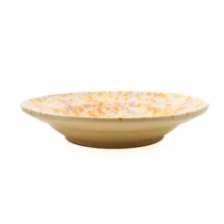 Sale Puglia Lilac and Yellow Splatter Pasta Bowl, 29cm Crockery & Dinnerware|Bowls