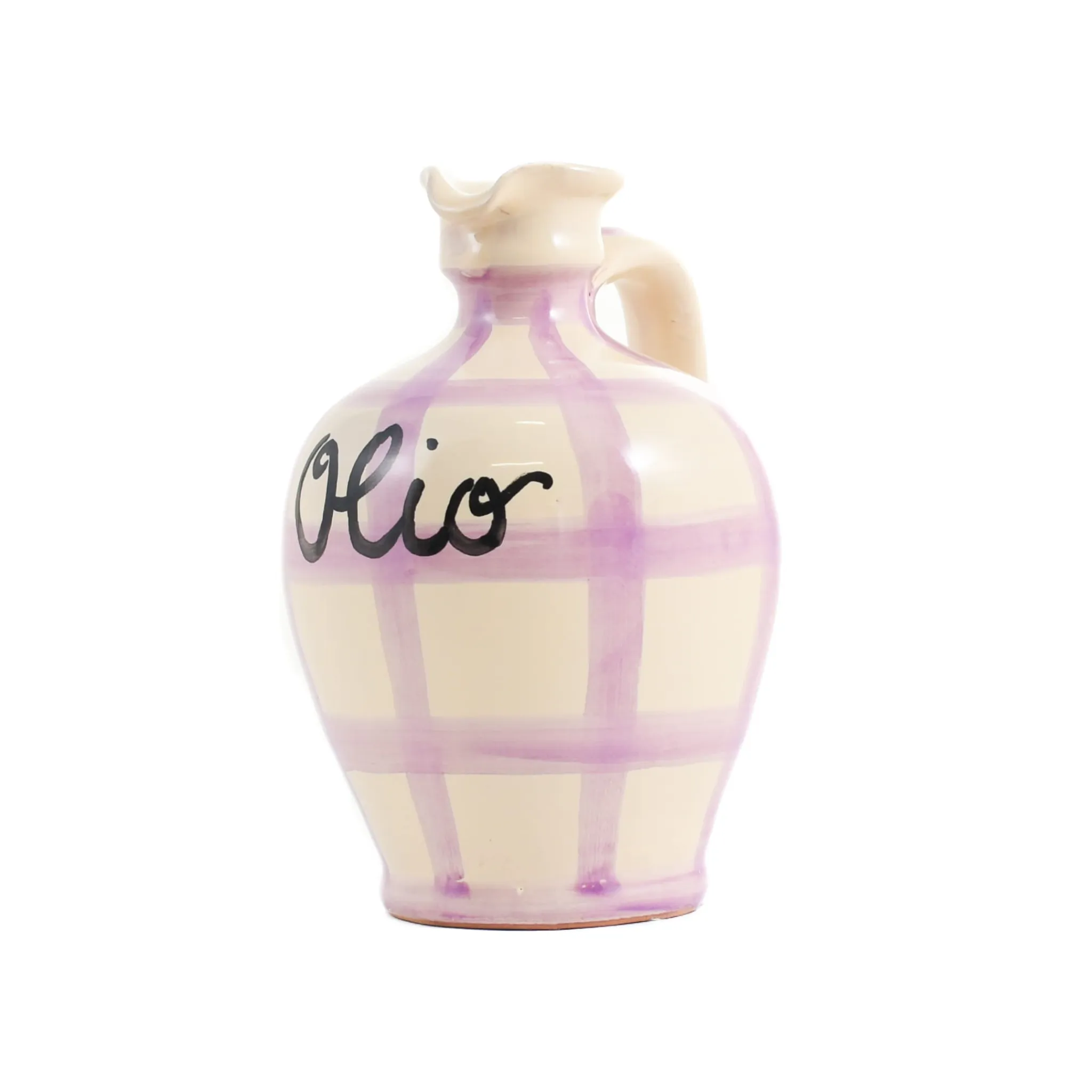 Hot Puglia Lilac Stripe Oil Bottle, 250ml Jugs & Bottles|Tableware Brands