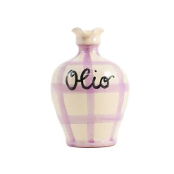 Hot Puglia Lilac Stripe Oil Bottle, 250ml Jugs & Bottles|Tableware Brands