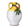 New Puglian Extra Virgin Olive Oil in Yellow Terracotta Bottle, 500ml Ingredients Brands|Oil, Vinegar & Dressings