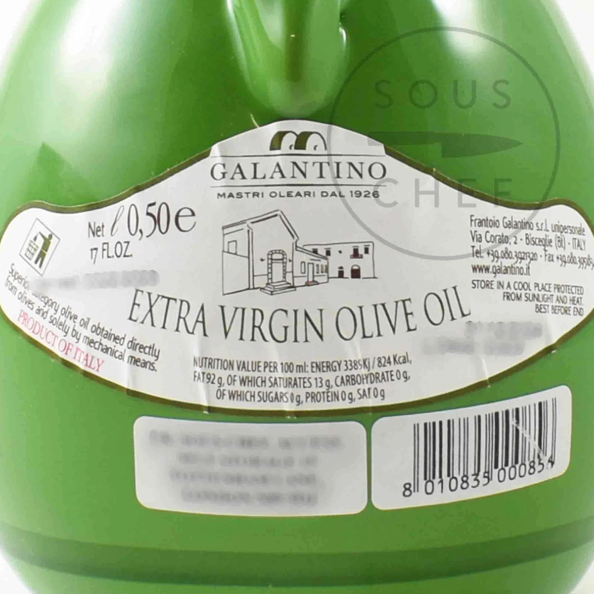 Discount Puglian Extra Virgin Olive Oil in Green Terracotta Bottle, 500ml Ingredients Brands|Oil, Vinegar & Dressings