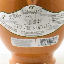 Outlet Puglian Extra Virgin Olive Oil in Brown Amphora Bottle, 500ml Ingredients Brands|Oil, Vinegar & Dressings