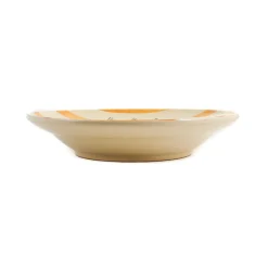 Discount Puglia "Penne Alla Vodka" Yellow Stripe Pasta Bowl, 29cm Crockery & Dinnerware|Bowls