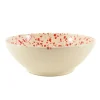 Sale Puglia Red Splatter Large Salad Bowl, 28cm Italian Ingredients|Crockery & Dinnerware