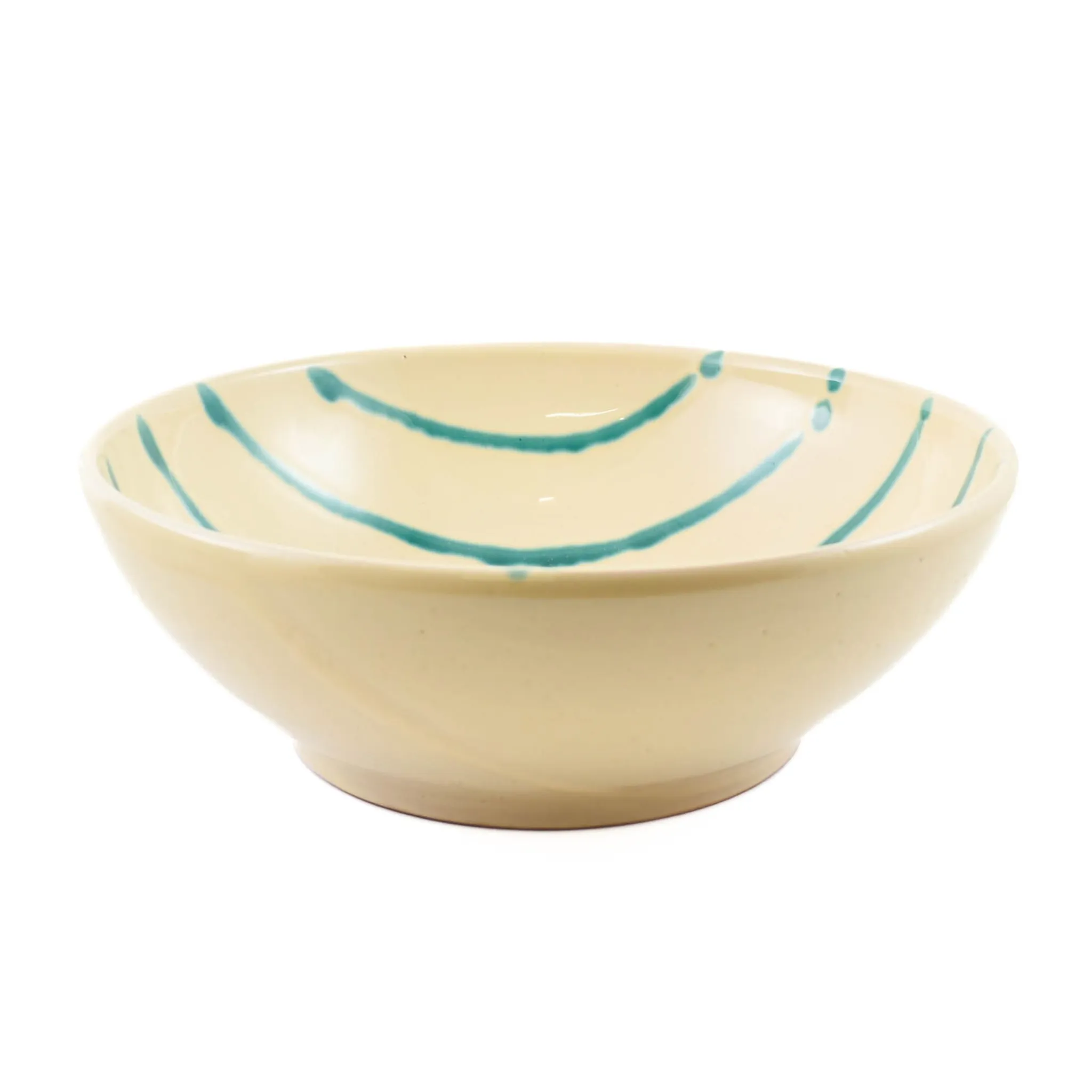 New Puglia Teal Stripe Pasta Bowl, 28cm Crockery & Dinnerware|Bowls