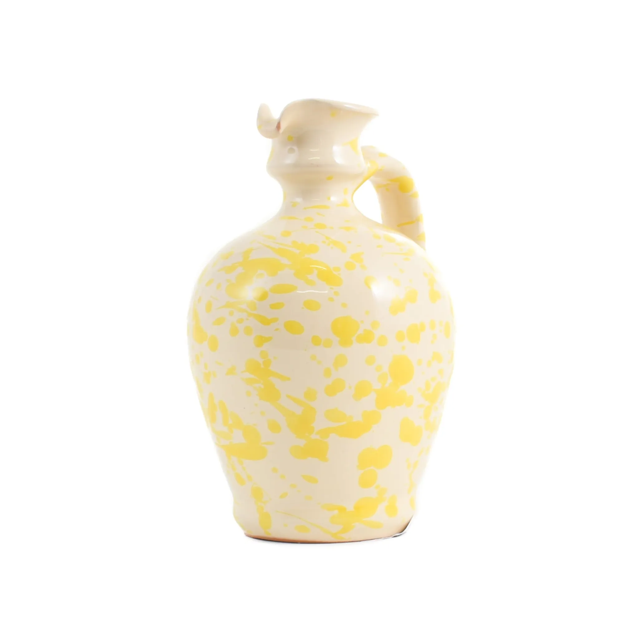 Outlet Puglia Yellow Splatter Oil Bottle, 250ml Jugs & Bottles|Tableware Brands