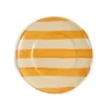 Clearance Puglia Yellow Stripe Side Plate, 19cm Plates|Crockery & Dinnerware