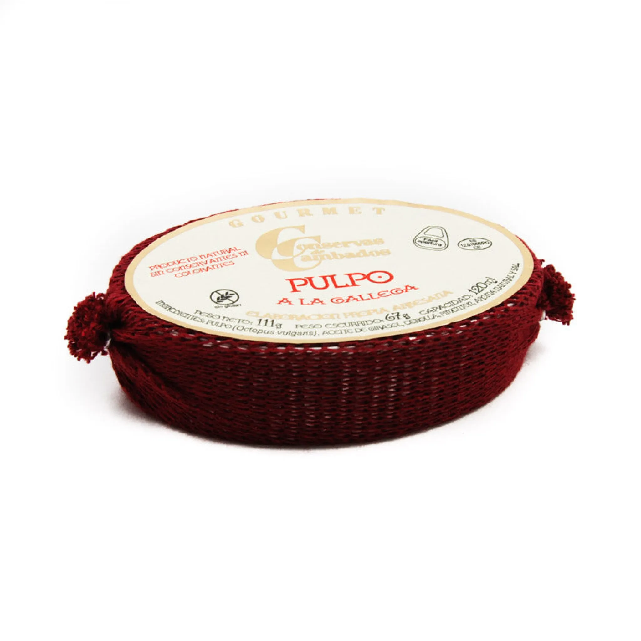 Hot Pulpo En Salsa Gallega - Octopus, 111g Spanish Ingredients|Tinned Fish & Seafood