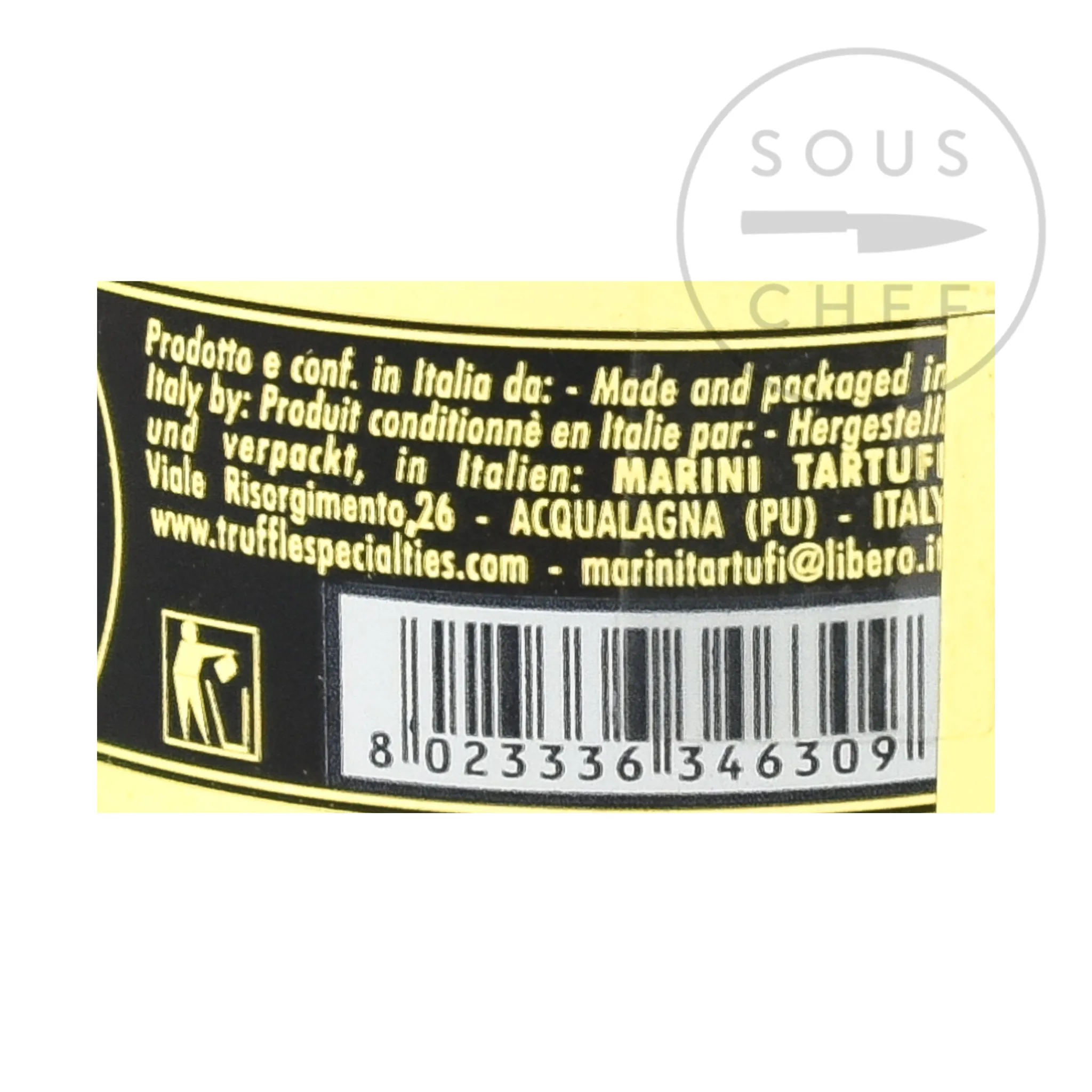 Hot Pumpkin and Truffle Puree, 180g Ingredients Brands|Italian Ingredients