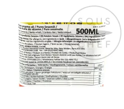 New Pure Korean Sesame Oil, 500ml Korean Ingredients|Oil, Vinegar & Dressings