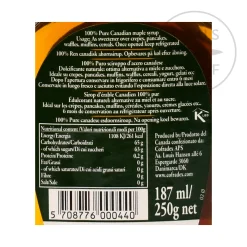 Discount Pure Maple Syrup, 187ml Ingredients Brands|Baking Ingredients