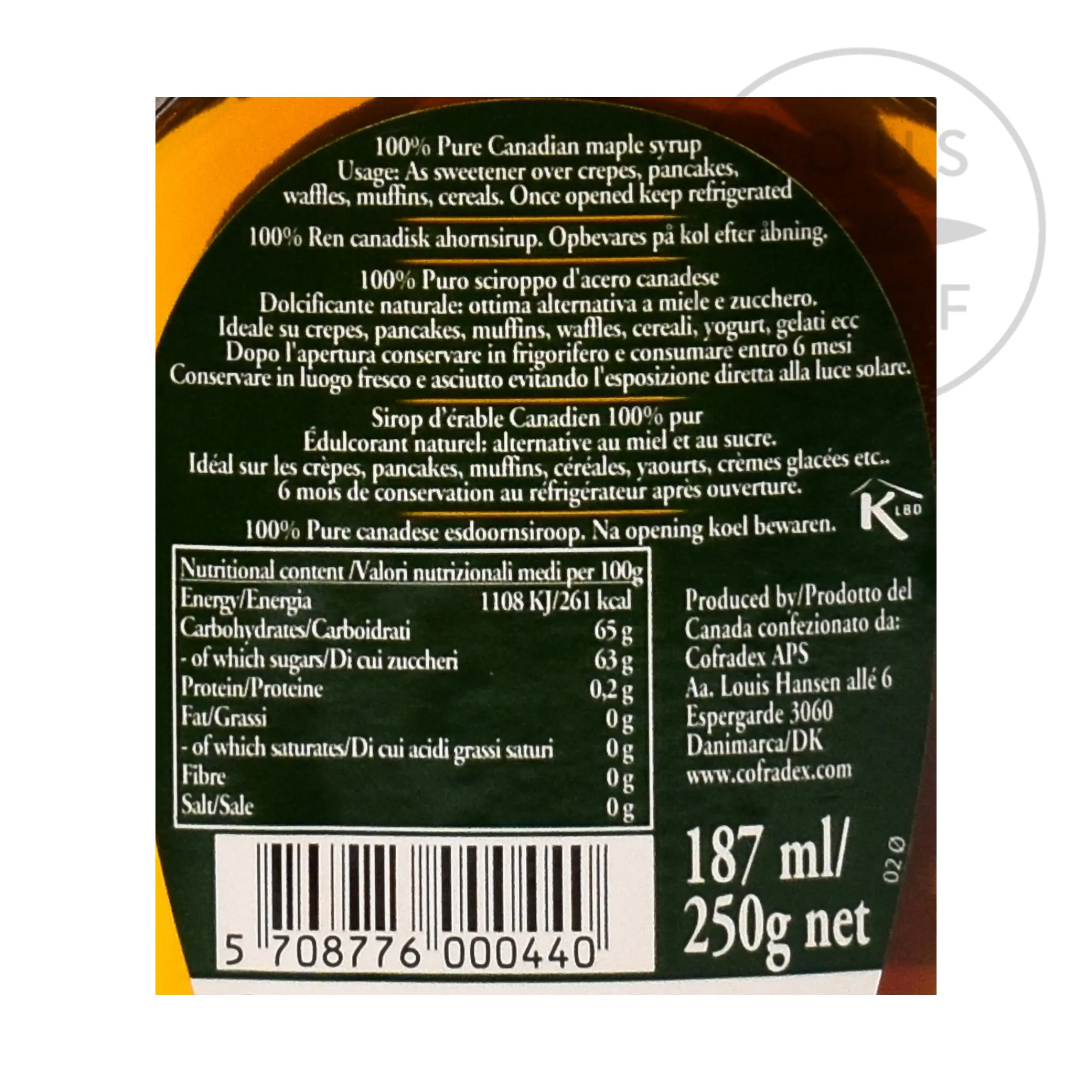 Discount Pure Maple Syrup, 187ml Ingredients Brands|Baking Ingredients