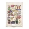 Outlet Charcuterie Organic Cotton Tea Towel Kitchen Textiles & Clothing