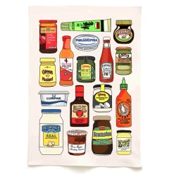 Best Condiments Organic Cotton Tea Towel Kitchen Textiles & Clothing