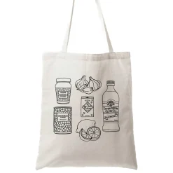 New Hummus Organic Cotton Tote Bag Tableware Brands
