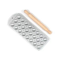 Outlet Ravioli Tray - 24 Round Ravioli 40mm x 40mm Italian Ingredients|Kitchen Tools & Utensils