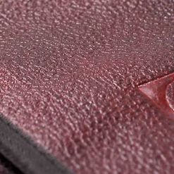 Red Buffalo Leather Knife Roll, 6 Slots Kitchen Knives
