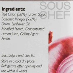 Outlet Red Onion Chutney with Balsamic Vinegar, 1.15kg Ingredients Brands|Vegetables