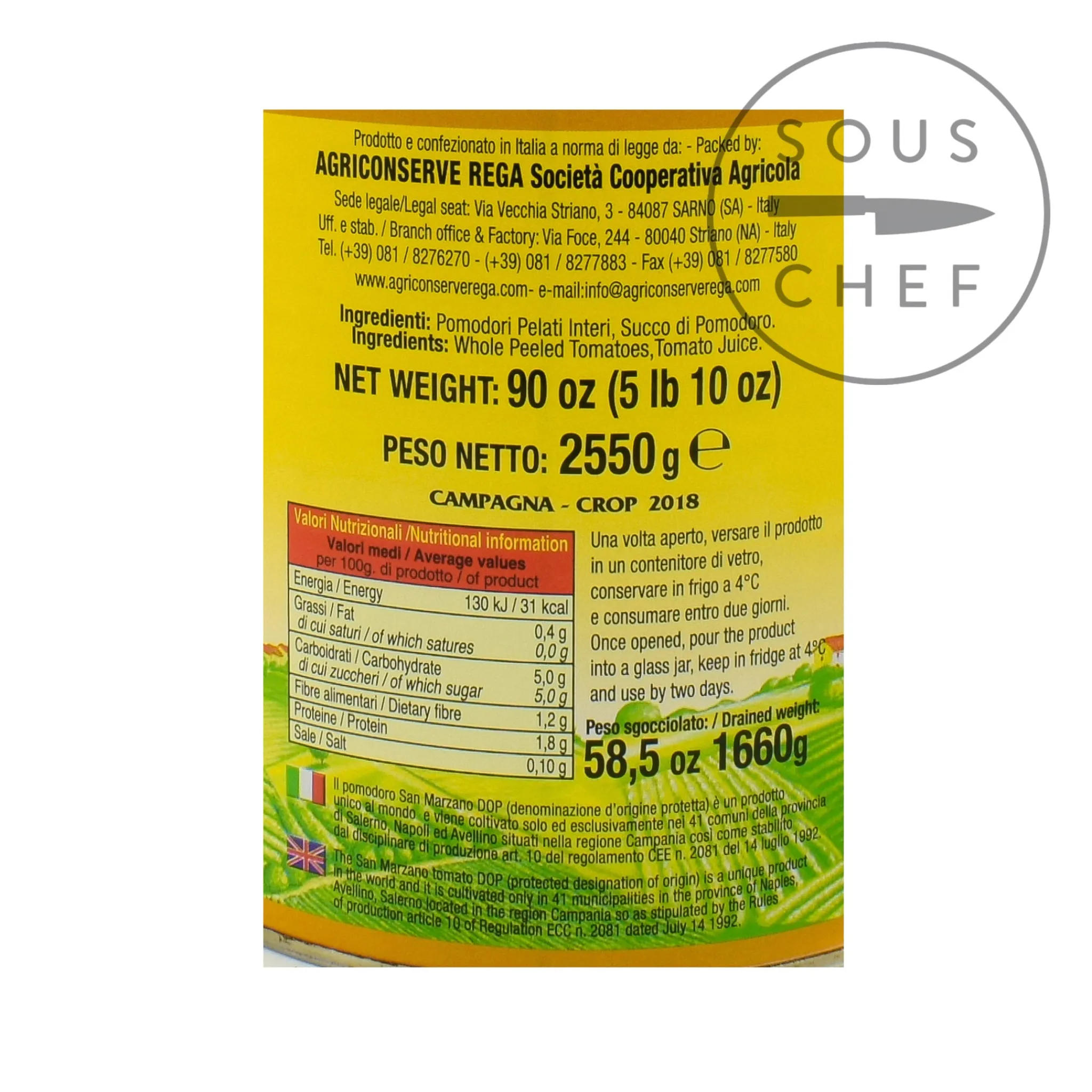 Best DOP San Marzano Tomatoes Italian Ingredients|Vegetables