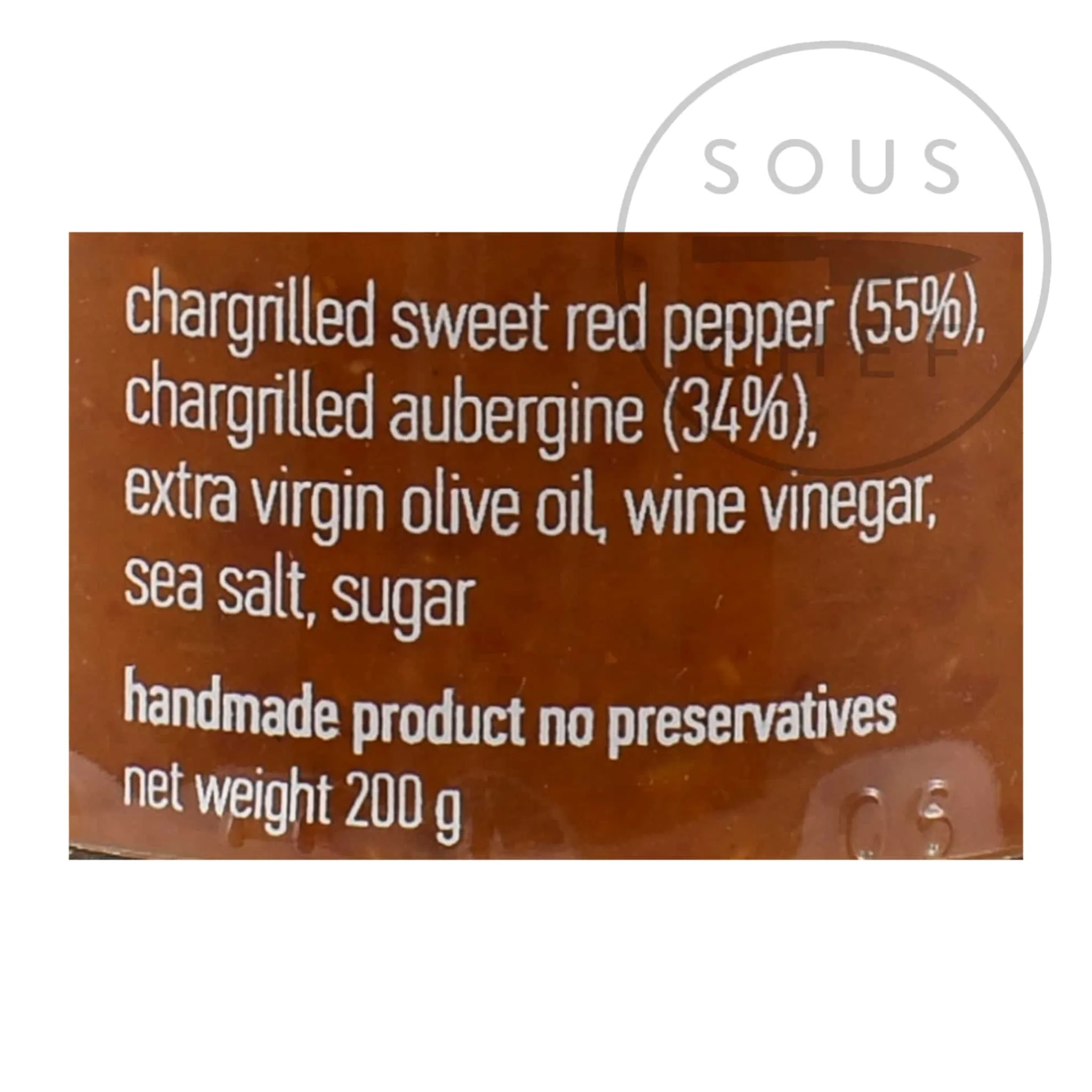 Red Pepper & Aubergine Paste, 200g Ingredients Brands|Greek Ingredients