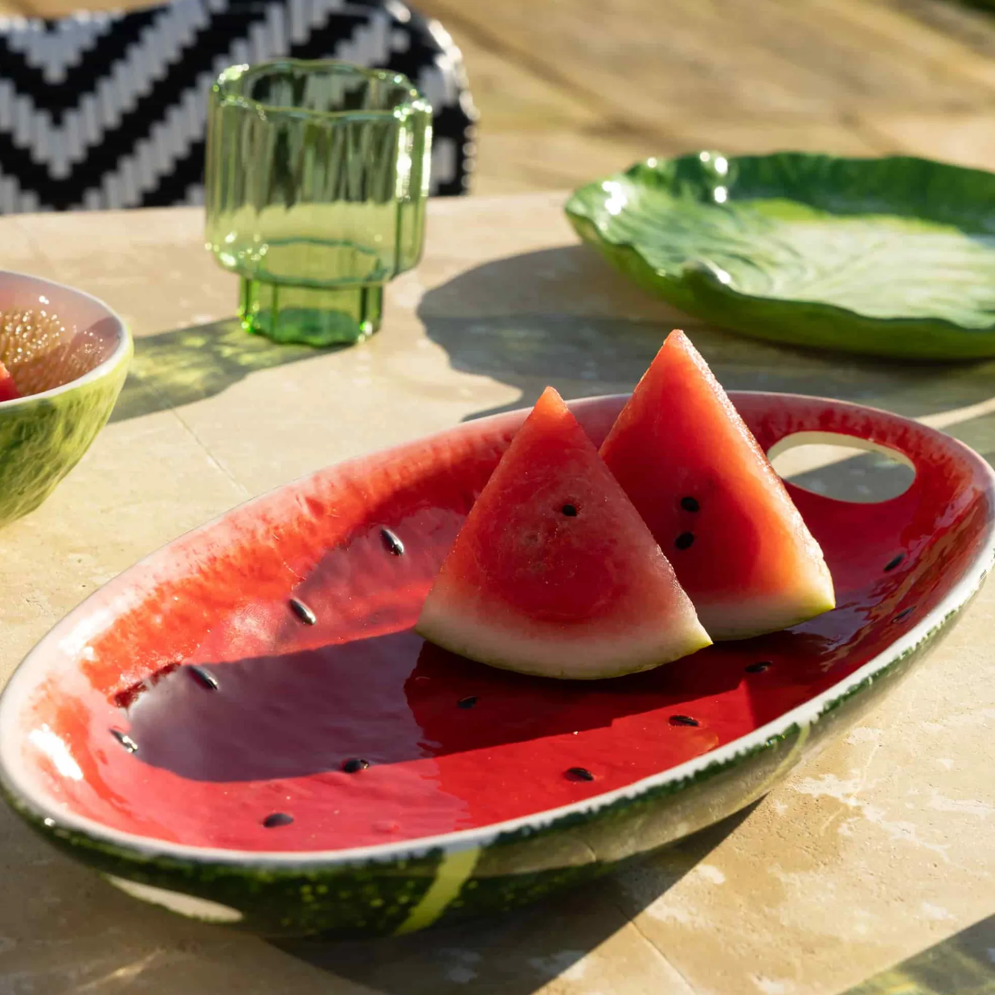 Sale Watermelon Serving Plate, 36.5x18cm Tableware Brands