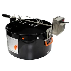 Clearance Rotisserie Kit for Ranger & Frontier Food Smokers|Bbq & Smoking