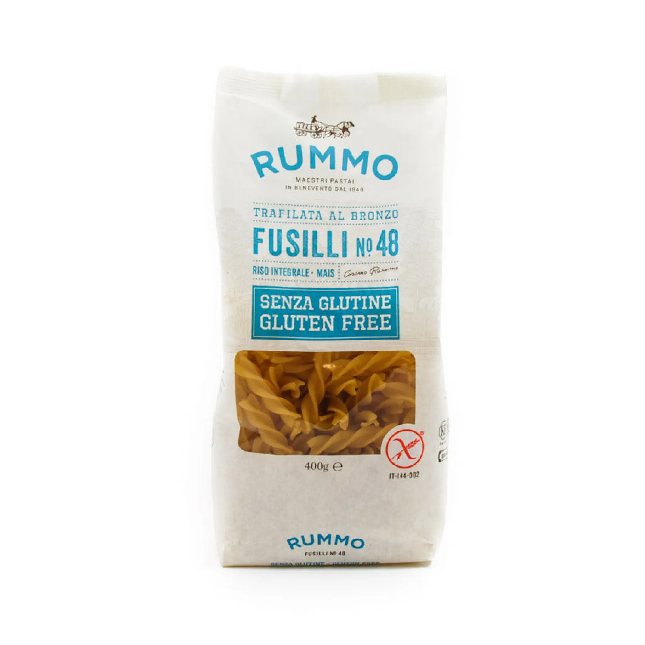 Sale Gluten Free Fusilli, 400g Italian Ingredients|Pasta, Rice & Beans