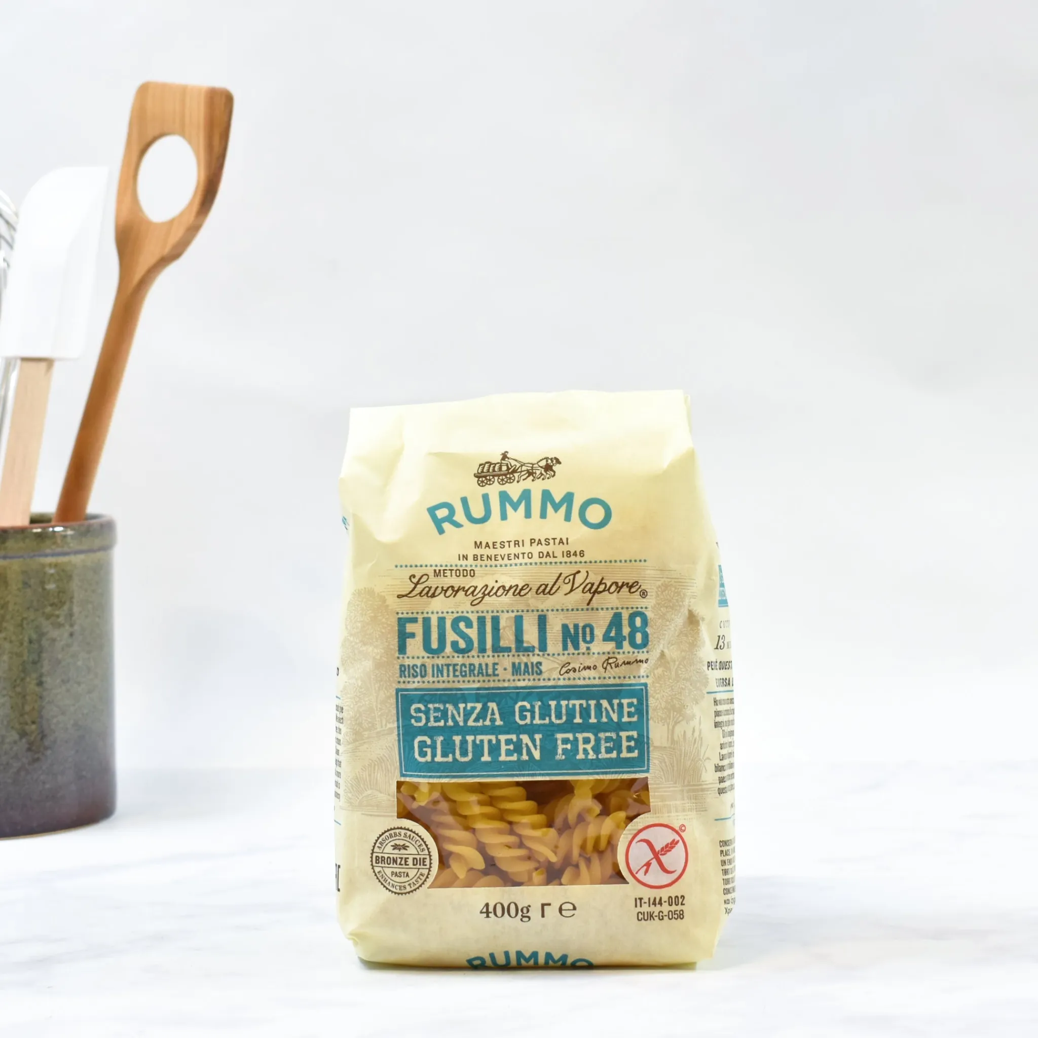 Sale Gluten Free Fusilli, 400g Italian Ingredients|Pasta, Rice & Beans