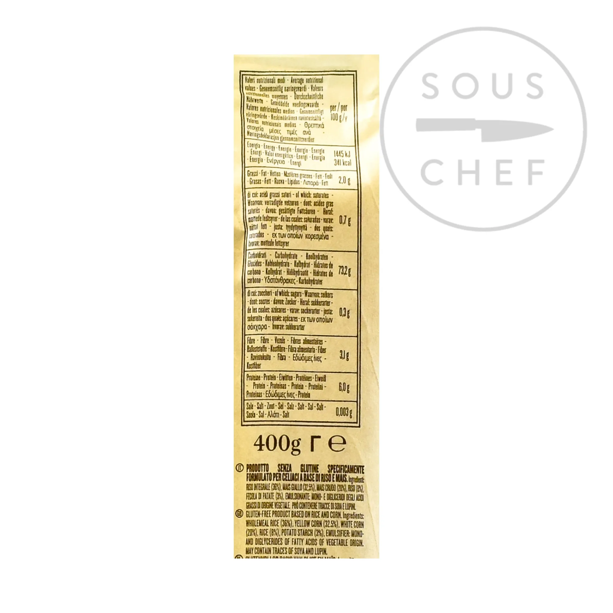 Discount Gluten Free Linguine, 400g Ingredients Brands|Italian Ingredients
