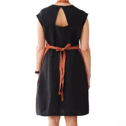 Outlet Rust Daily Linen Apron Kitchen Textiles & Clothing