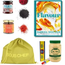 Discount Sabrina Ghayour Flavour Cookbook & Ingredients Set Middle Eastern Ingredients