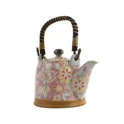 Best Saku Pink Japanese Teapot Japanese Ingredients|Japanese Tableware