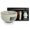 Clearance Sakura Blossom Matcha Gift Set Japanese Ingredients|Japanese Tableware