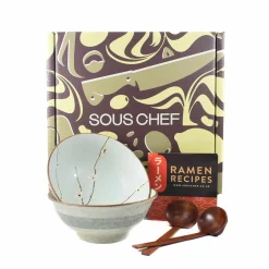 Hot Sakura Ramen Bowl Set Japanese Ingredients|Japanese Tableware
