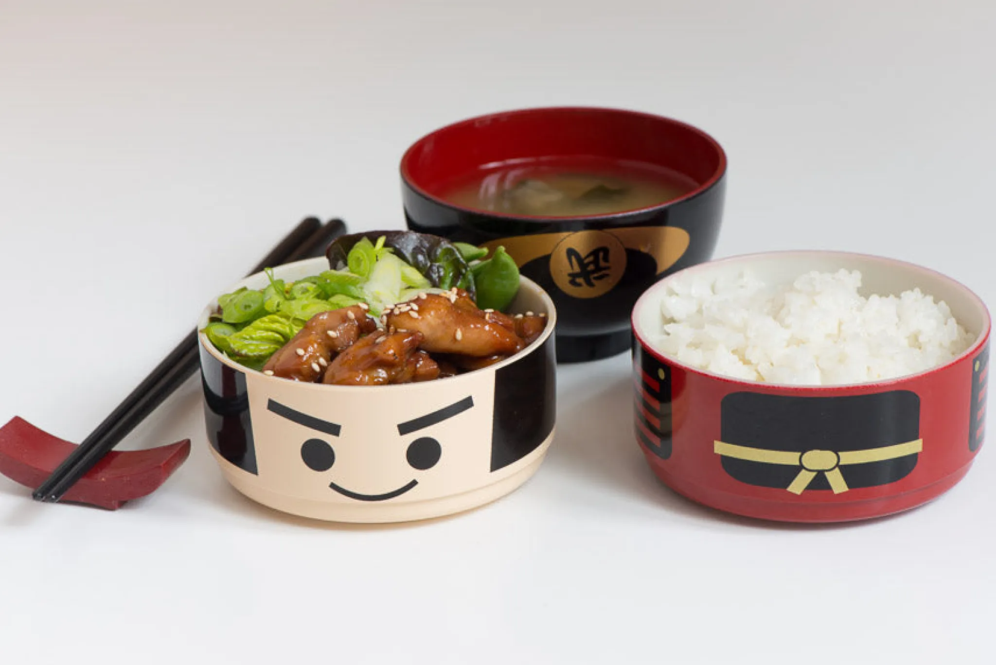 Outlet Samurai Bento Box, 640ml Tableware Brands|Japanese Ingredients